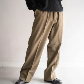 1980s italian military wool dress pants 'dead stock'