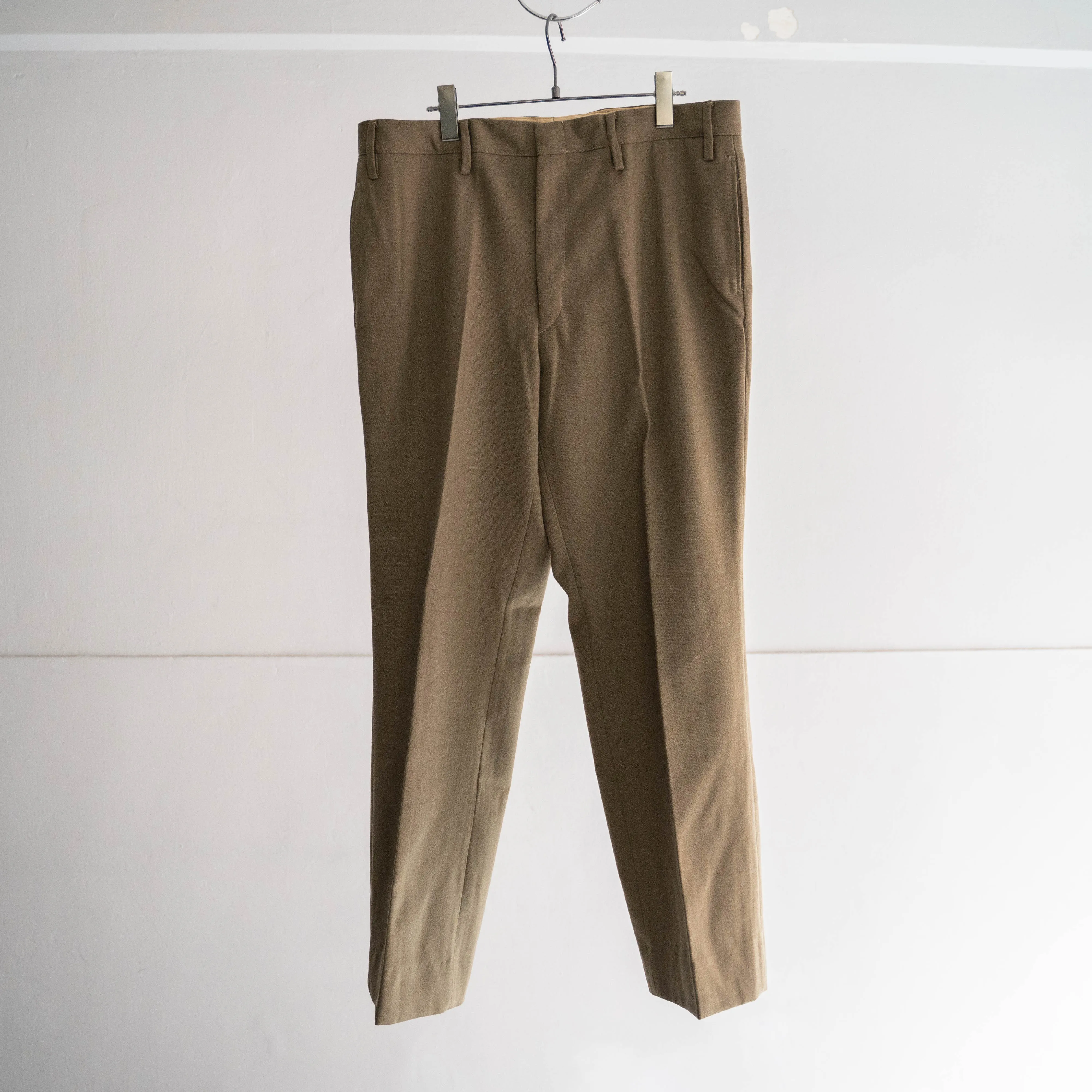 1980s italian military wool dress pants 'dead stock'