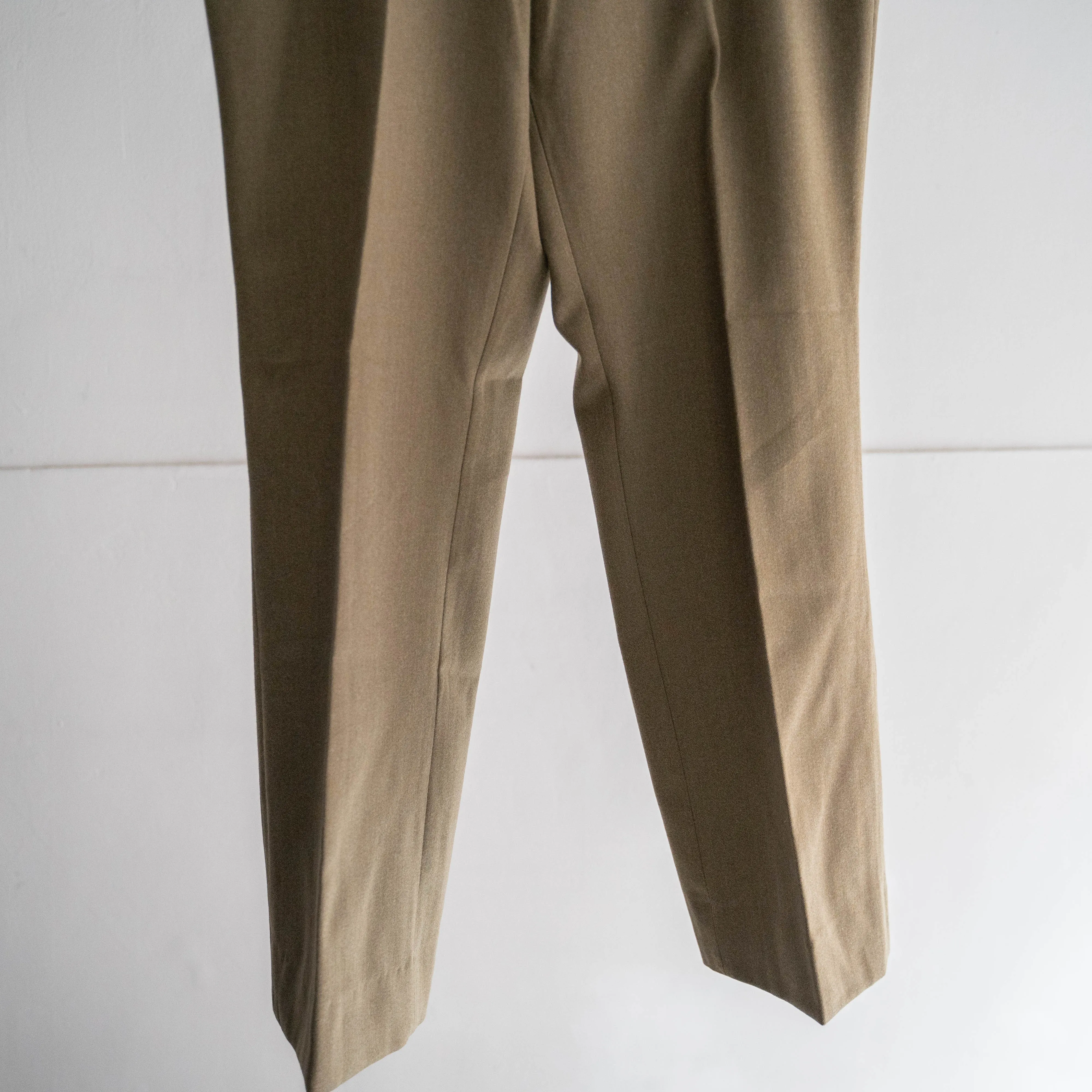 1980s italian military wool dress pants 'dead stock'