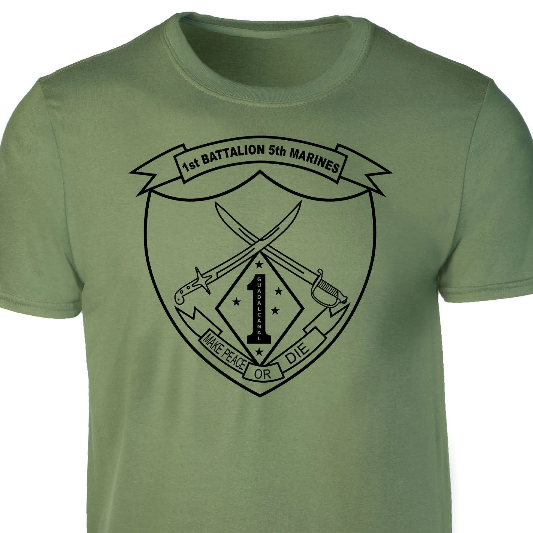 1st Battalion 5th Marines T-shirt