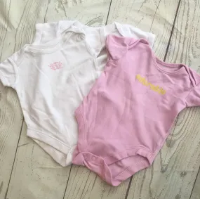 3-6 Months Bodysuits x3