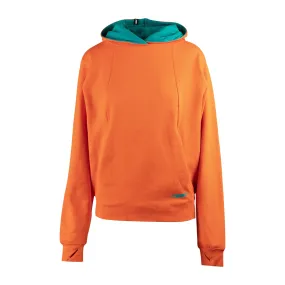 509  A-Frame Pullover Hoodie Pre-Shrunk Fleece Kangaroo Pocket Orange