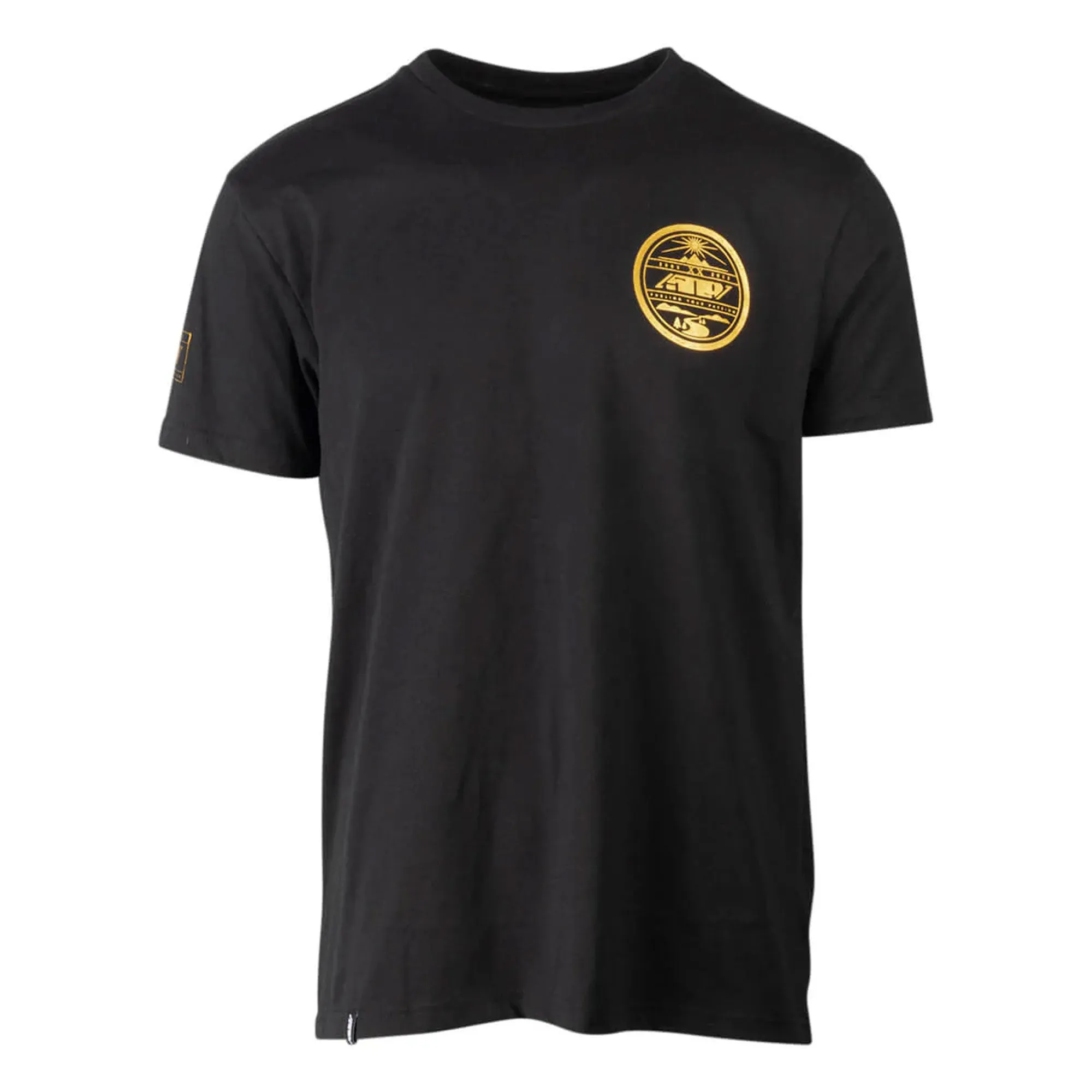 509  XX anniversary T-shirt Soft Casual Comfortable Relaxed Fit Black Gold