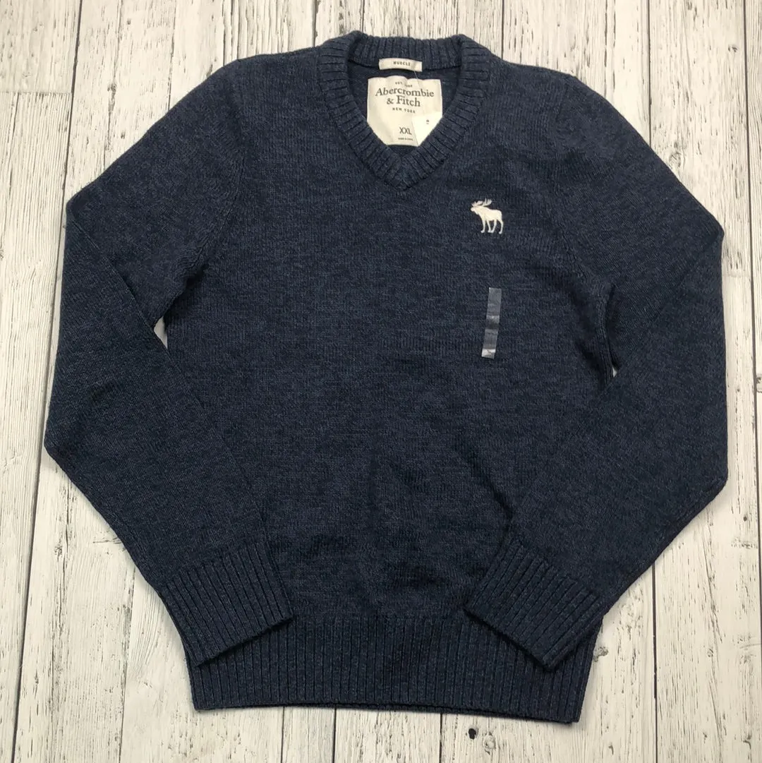 Abercrombie&Fitch navy sweater - His XXL