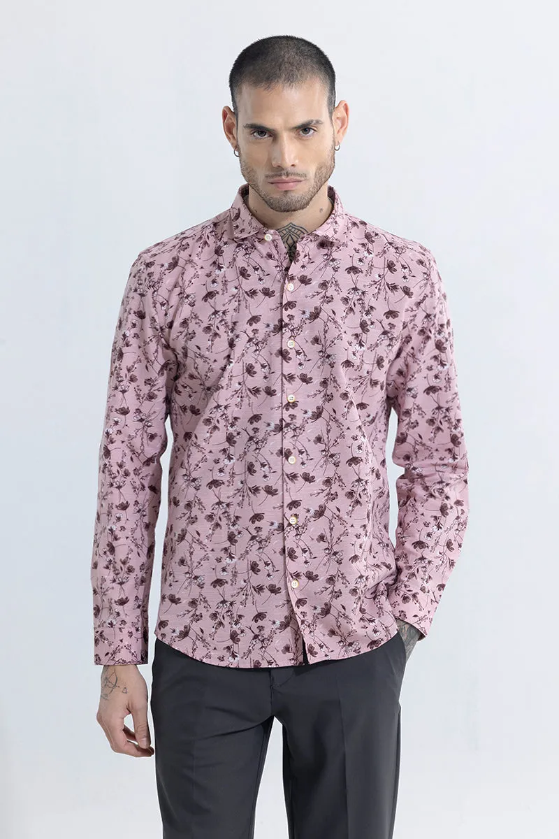 Alpinus Pink Linen Shirt