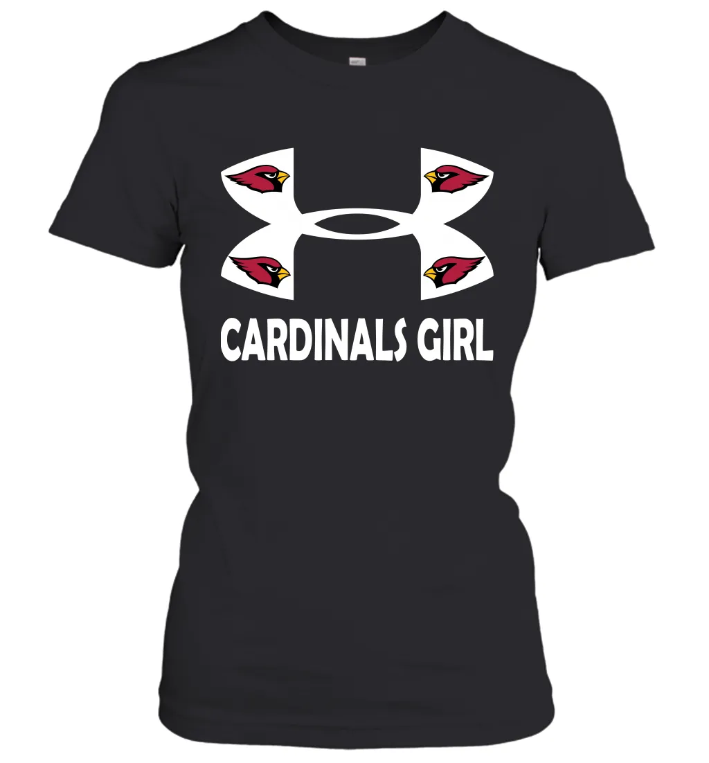 Arizona Cardinals Girl Under Armour Football Short Sleeve