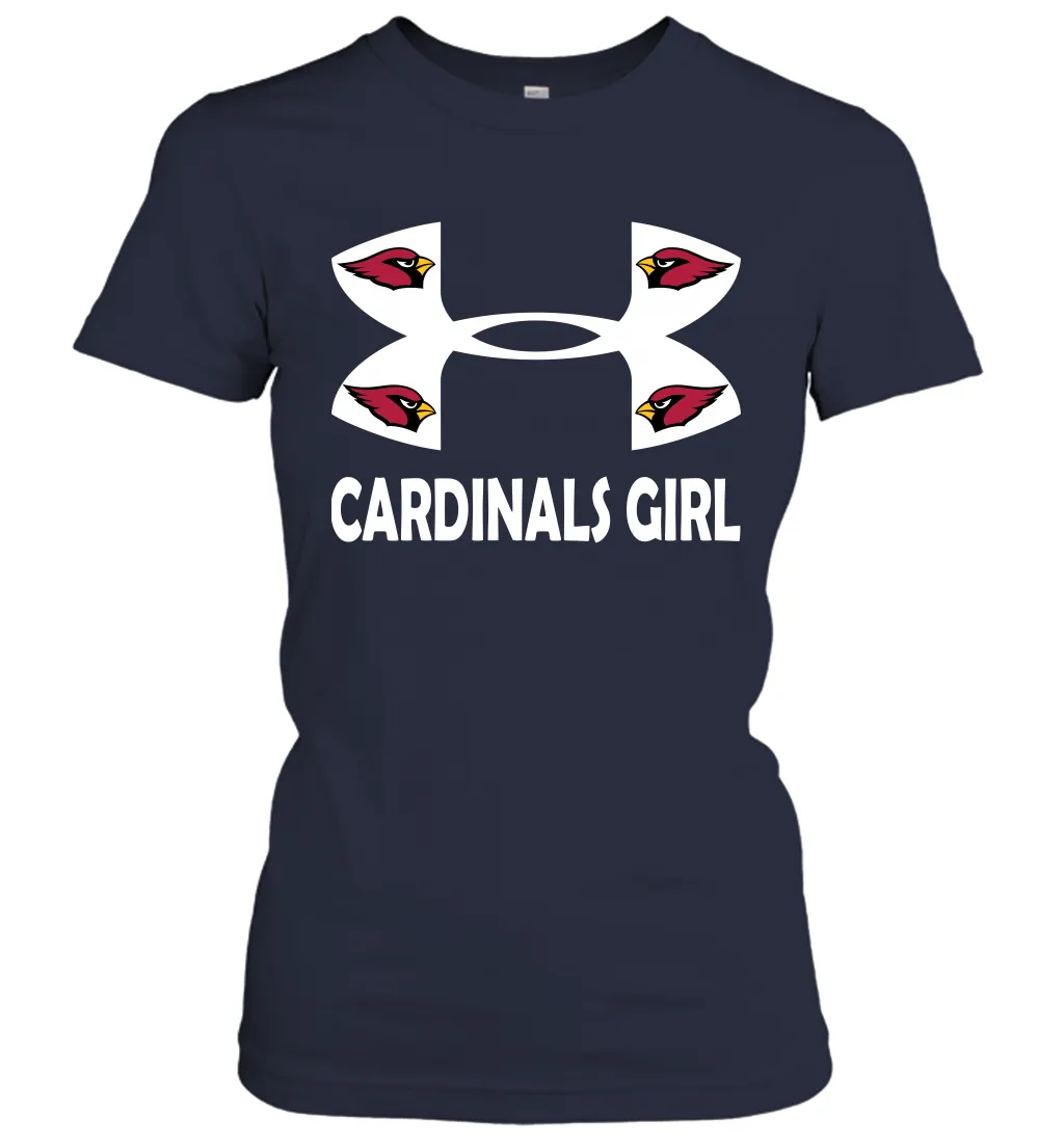 Arizona Cardinals Girl Under Armour Football Short Sleeve