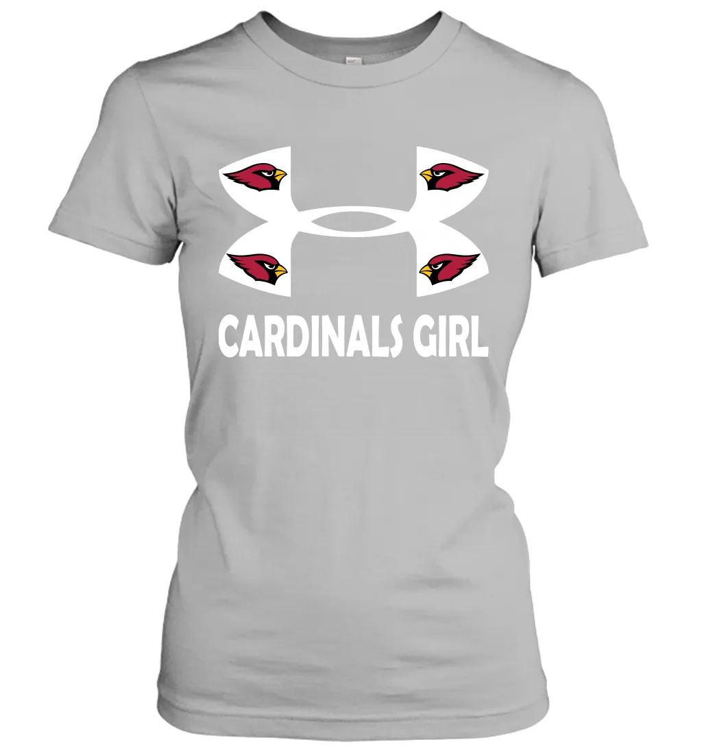 Arizona Cardinals Girl Under Armour Football Short Sleeve