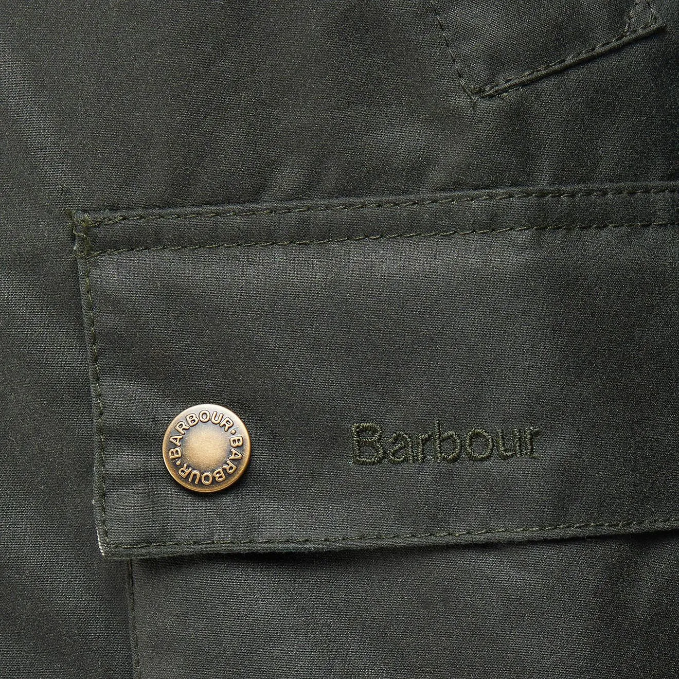 Barbour Ambleton Waxed Jacket Sage