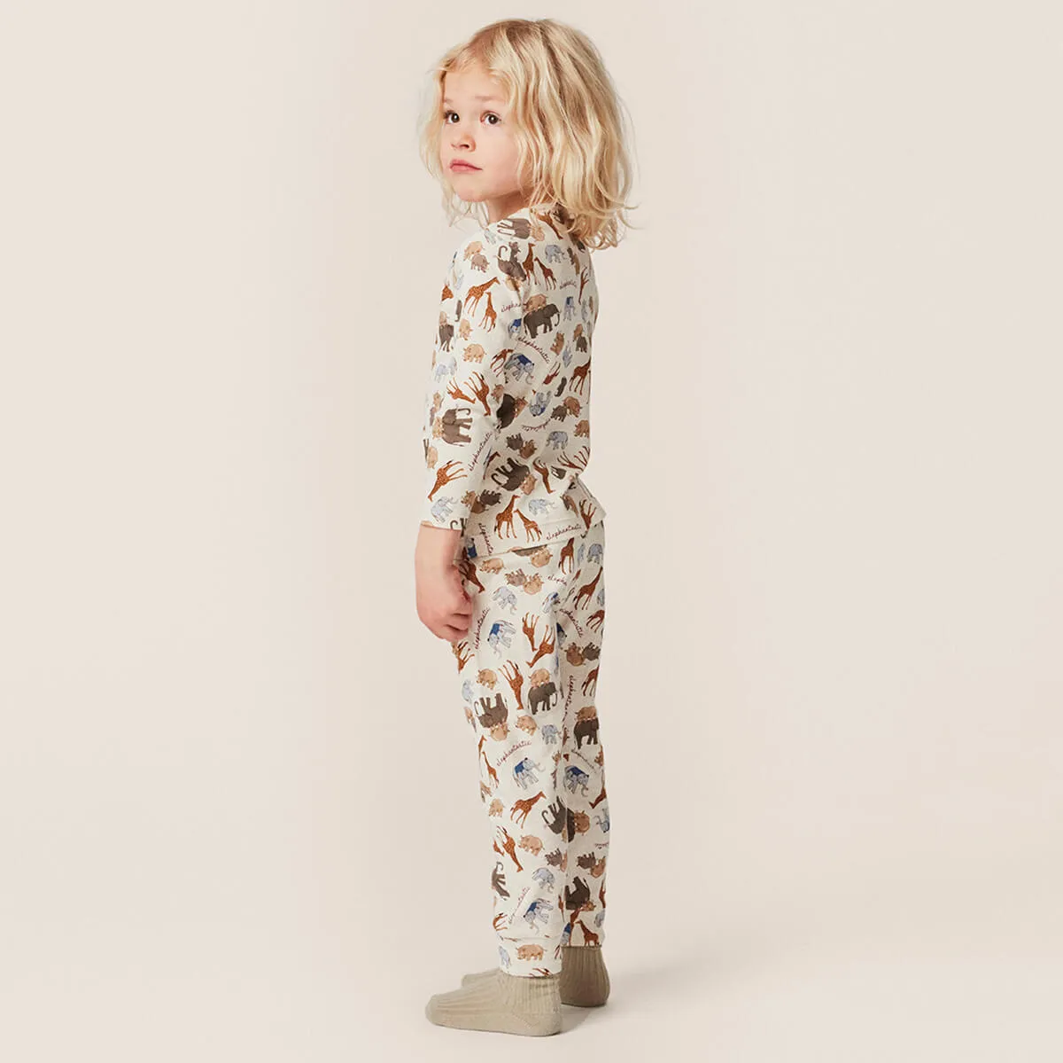 Basic Pants in Elephantastic by Konges Slojd