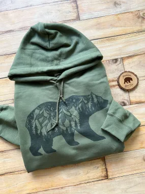 Bear Mountain Adult Hoodies