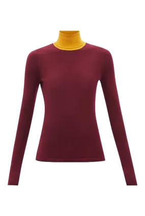 Bi Costa Roll-neck Cashmere-blend Sweater