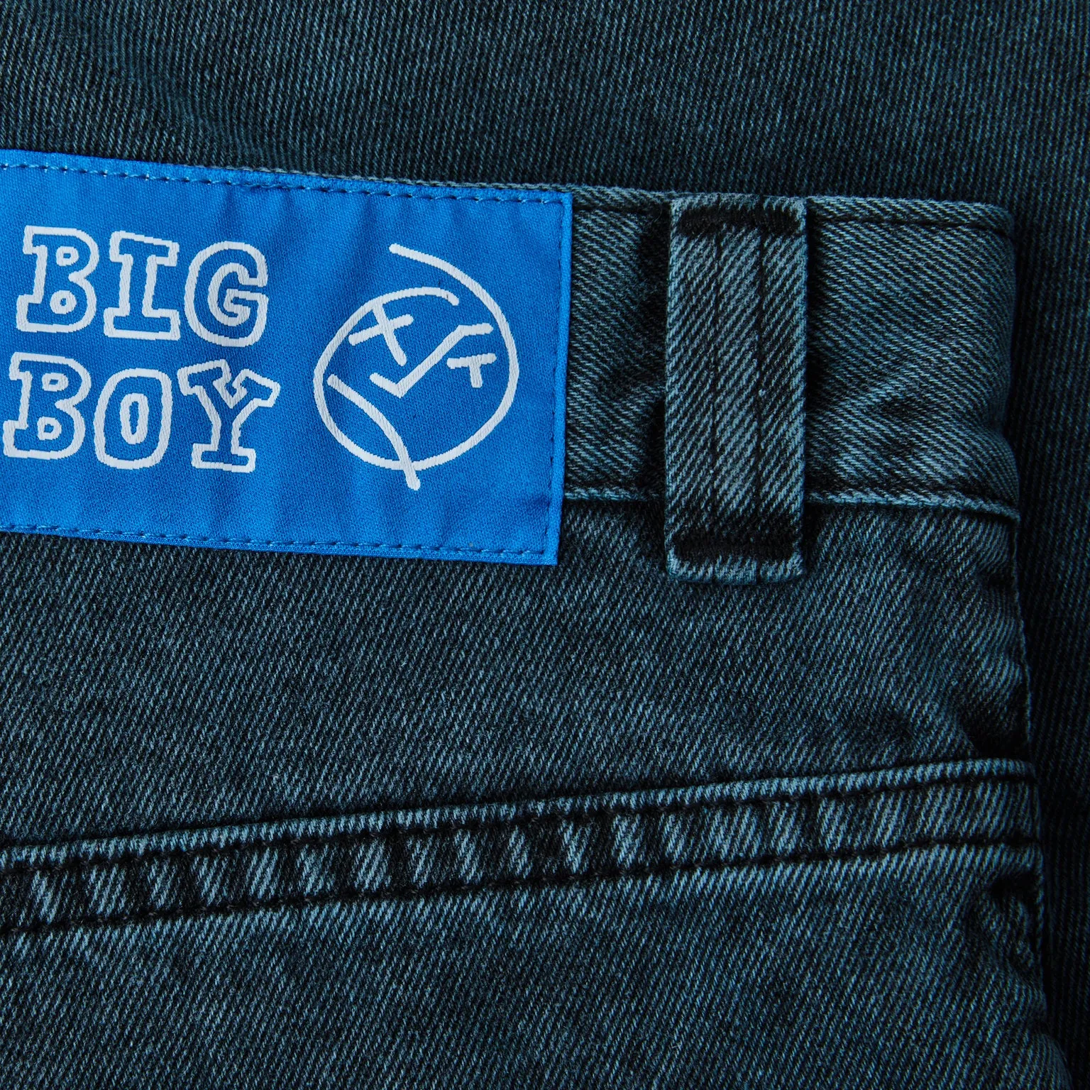 Big Boy Jeans Cyan Black