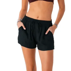 Black Drawstring Shorts