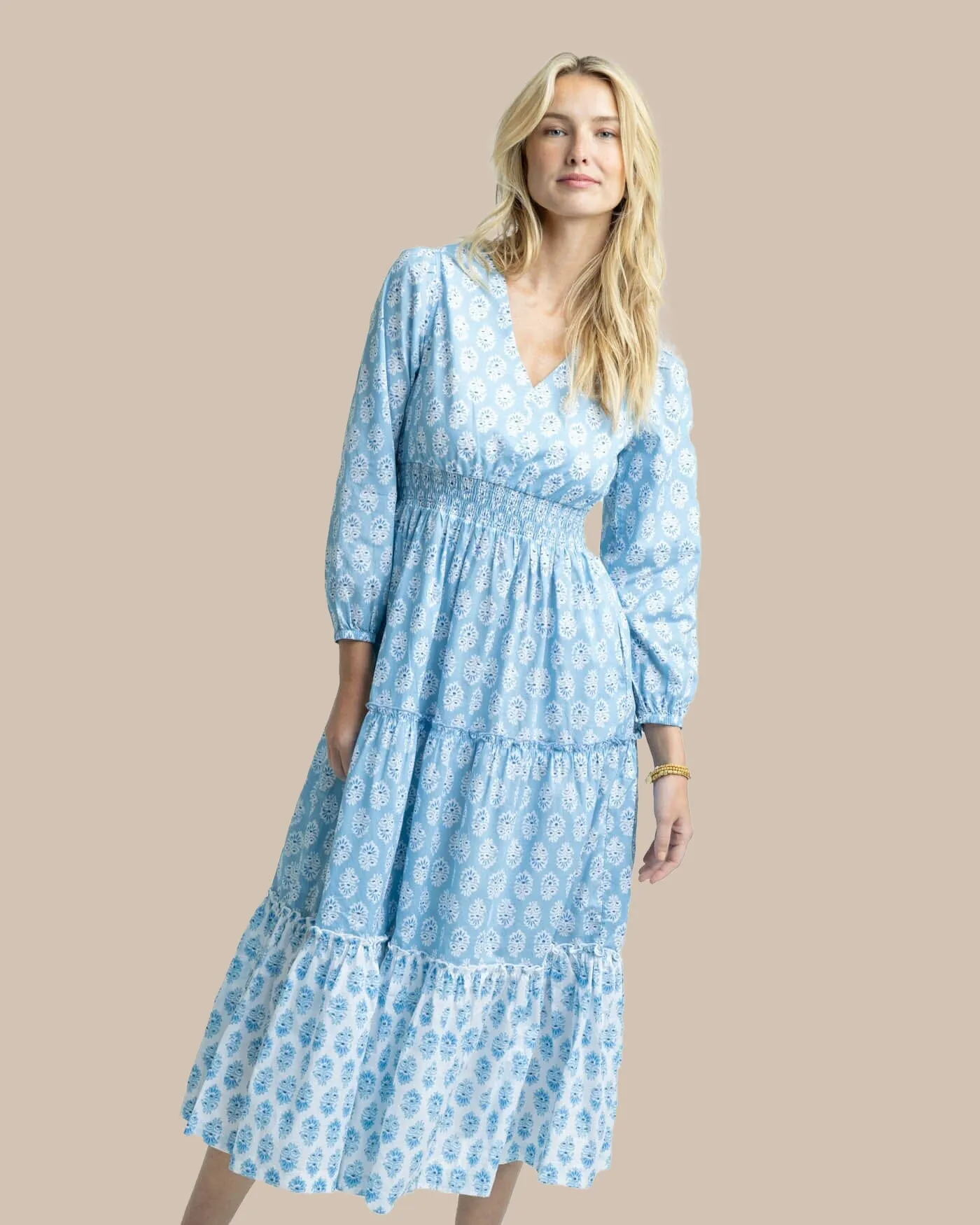 Blaire Garden Variety Printed Maxi Dress