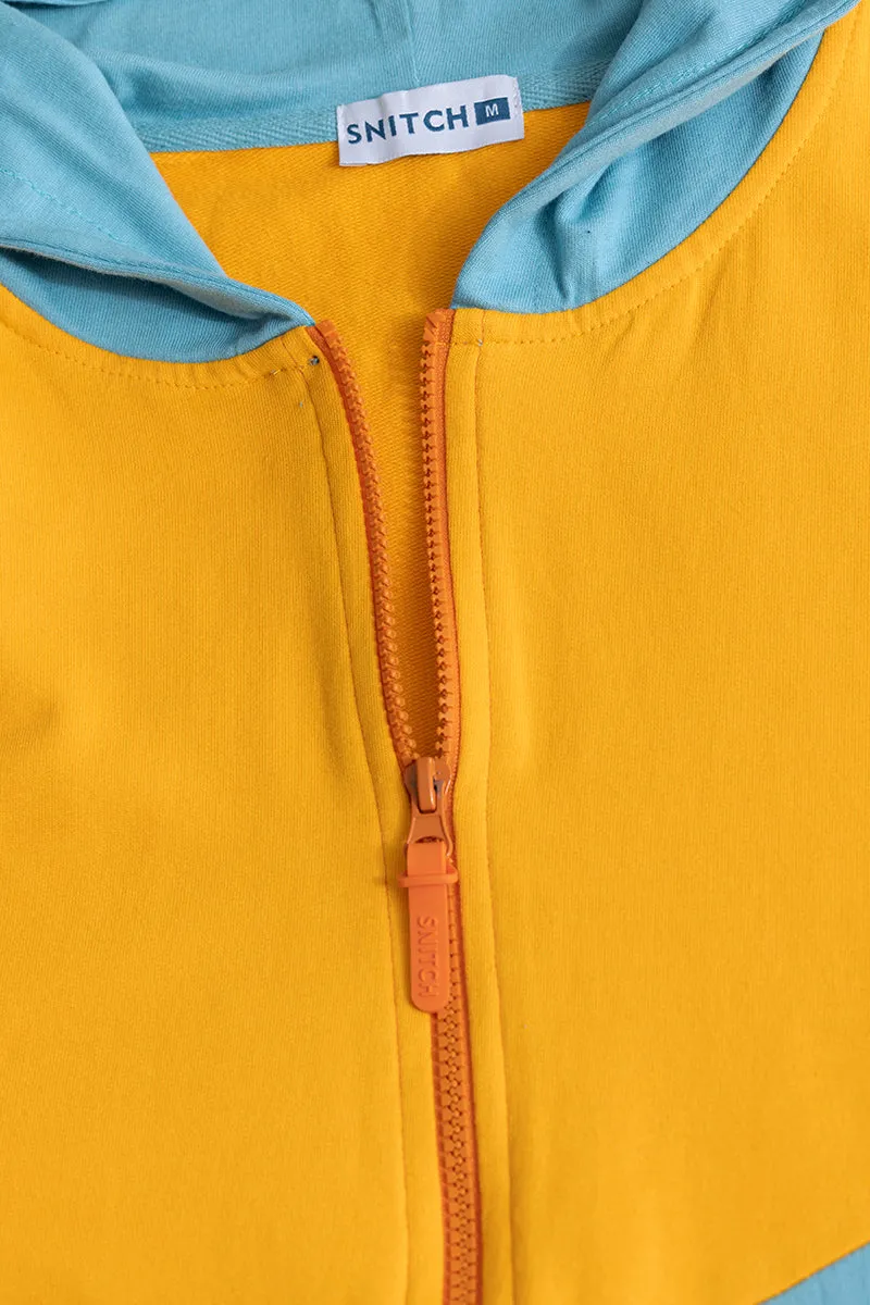 Blending Colour Orange Hoodie