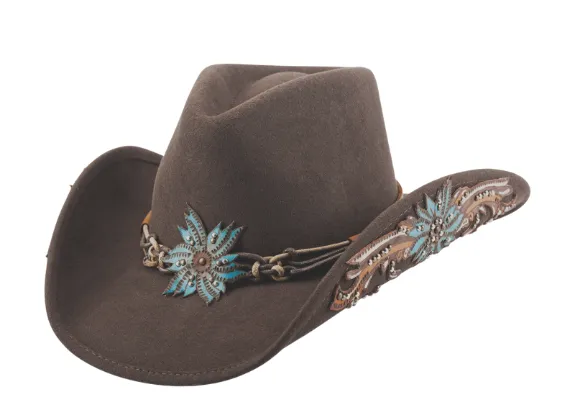 Bullhide Ladies Aint it Different Felt Cowgirl Hat Style 0830CH