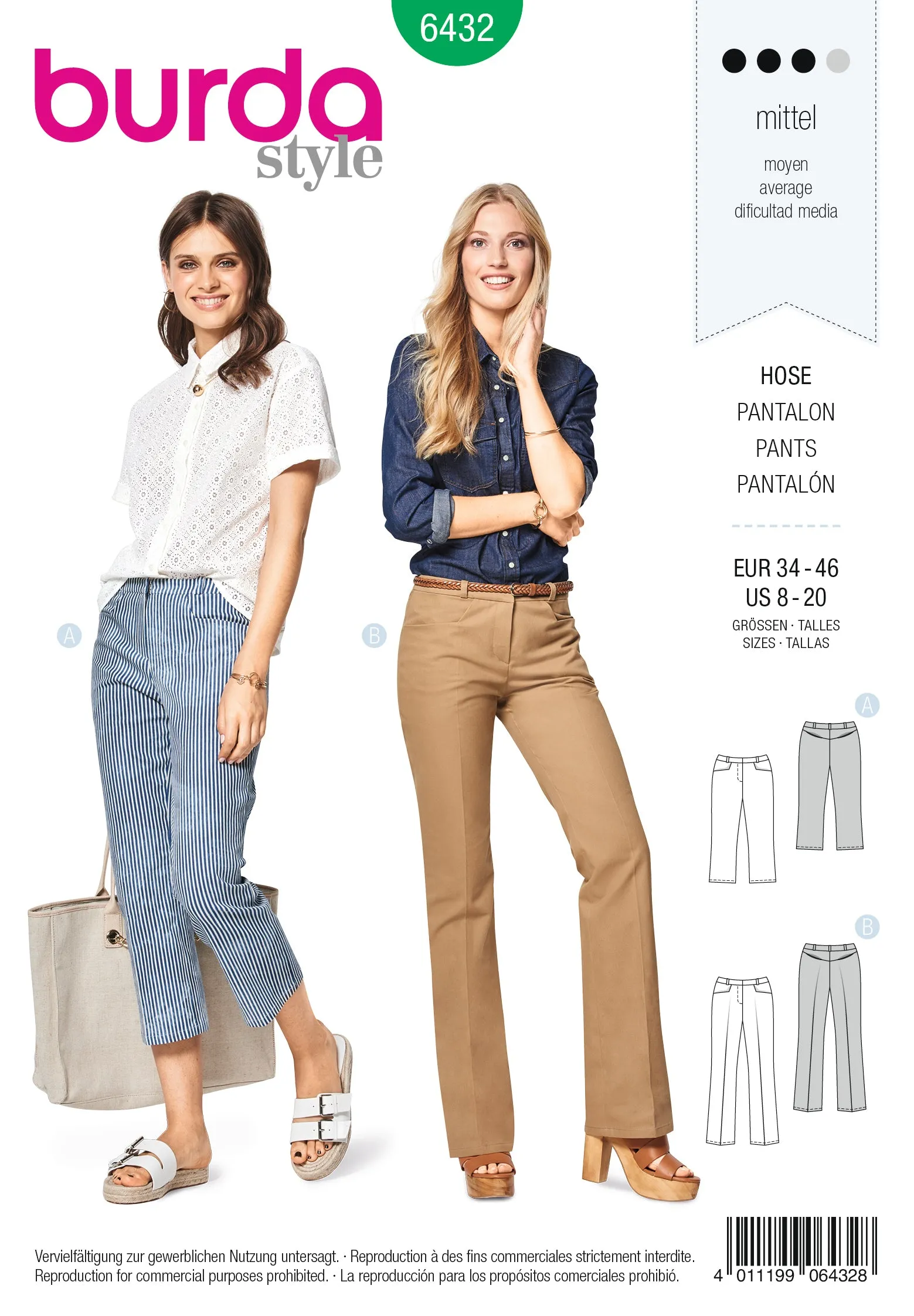 Burda Trousers 6432