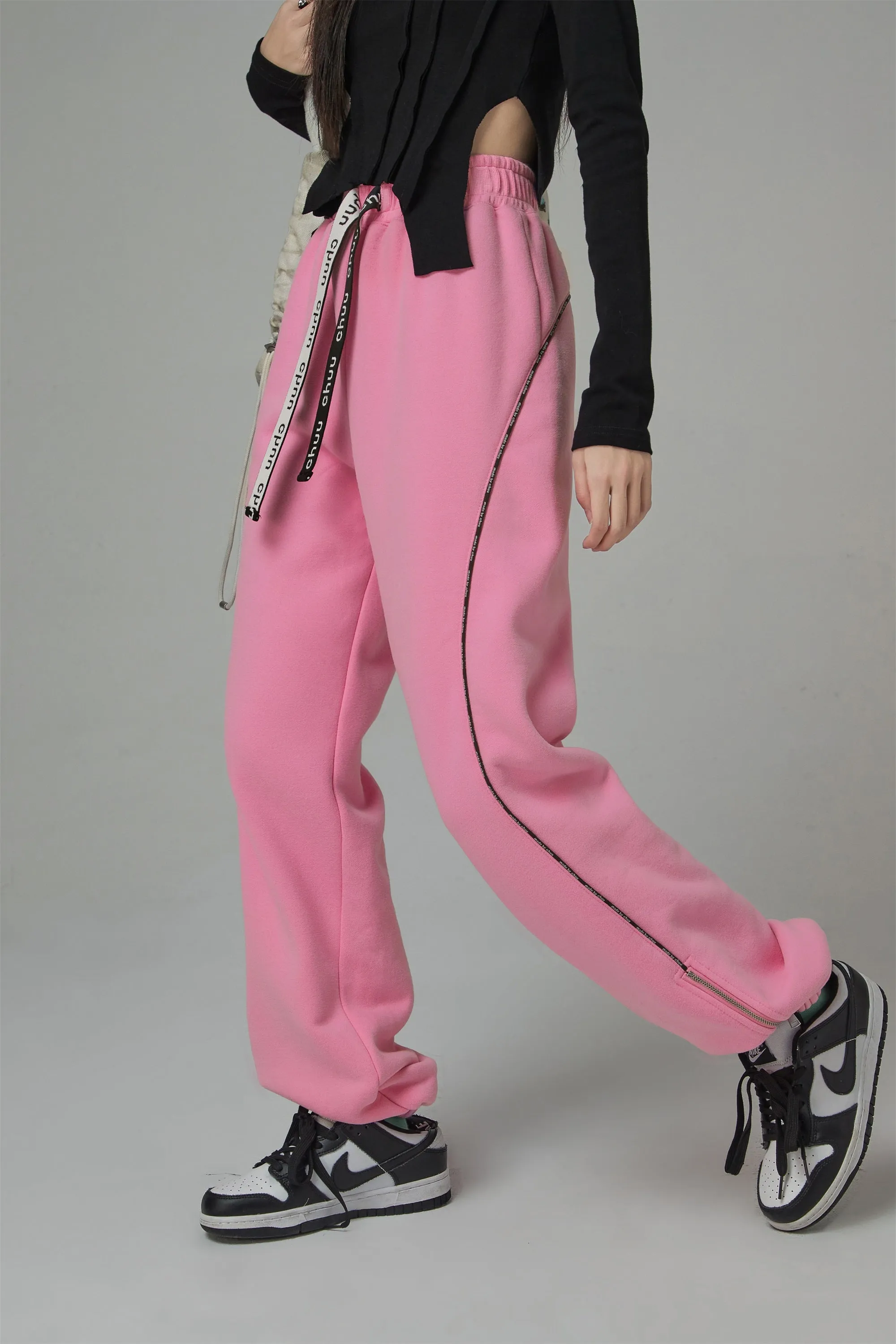 Chasing Love High-Waisted Jogger Pants