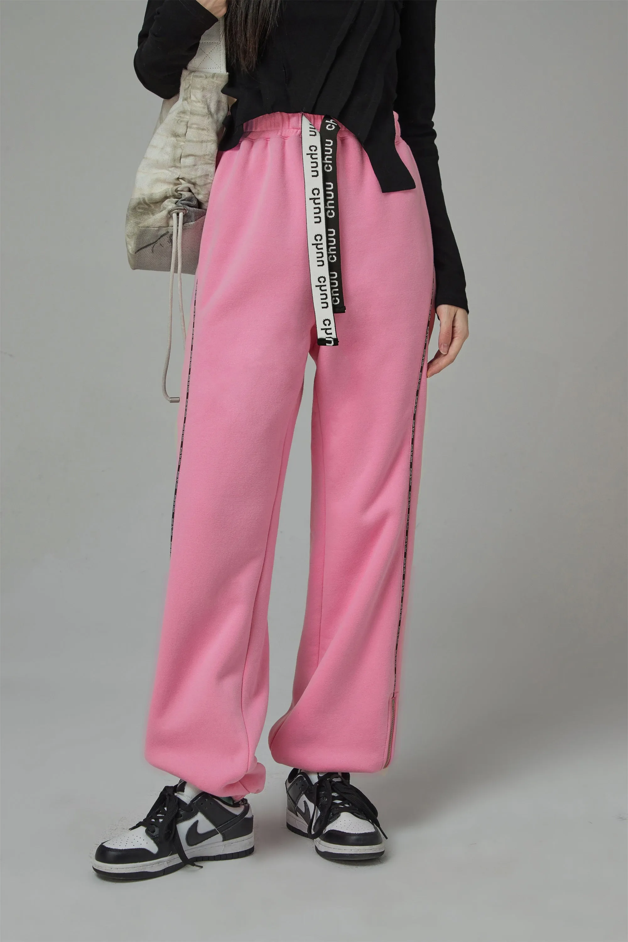 Chasing Love High-Waisted Jogger Pants