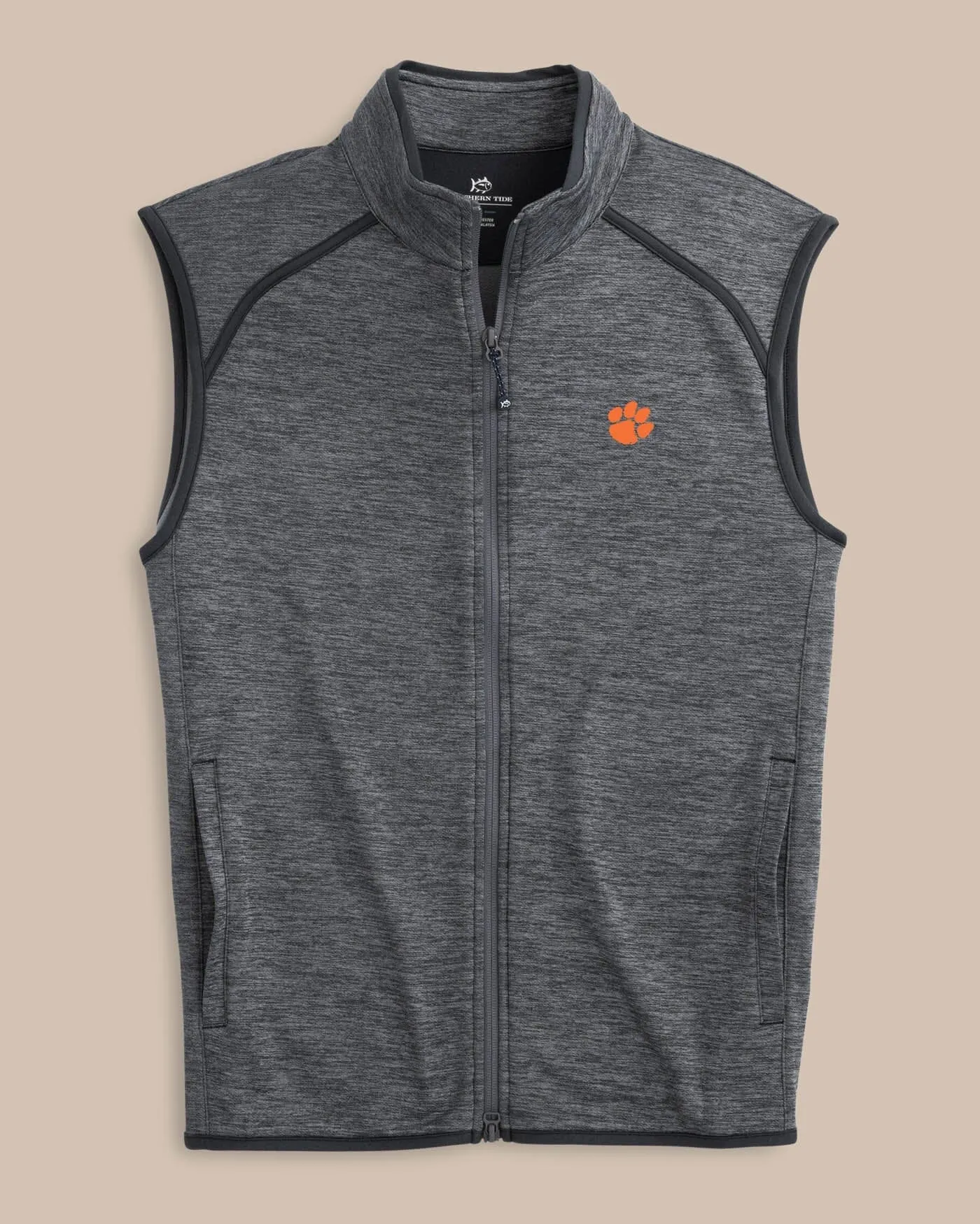 Clemson Tigers Baybrook Heather Vest