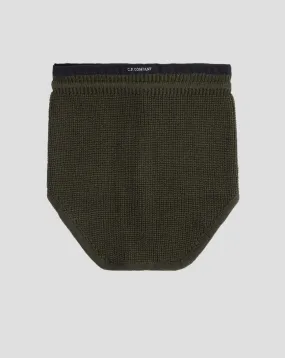 C.P. Company Extra Fine Merino Wool Snood / Ivy Green