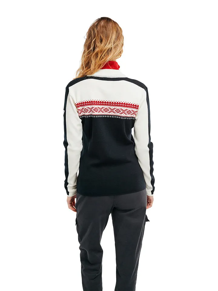 Dale of Norway - Dystingen Women's Sweater - Black and red