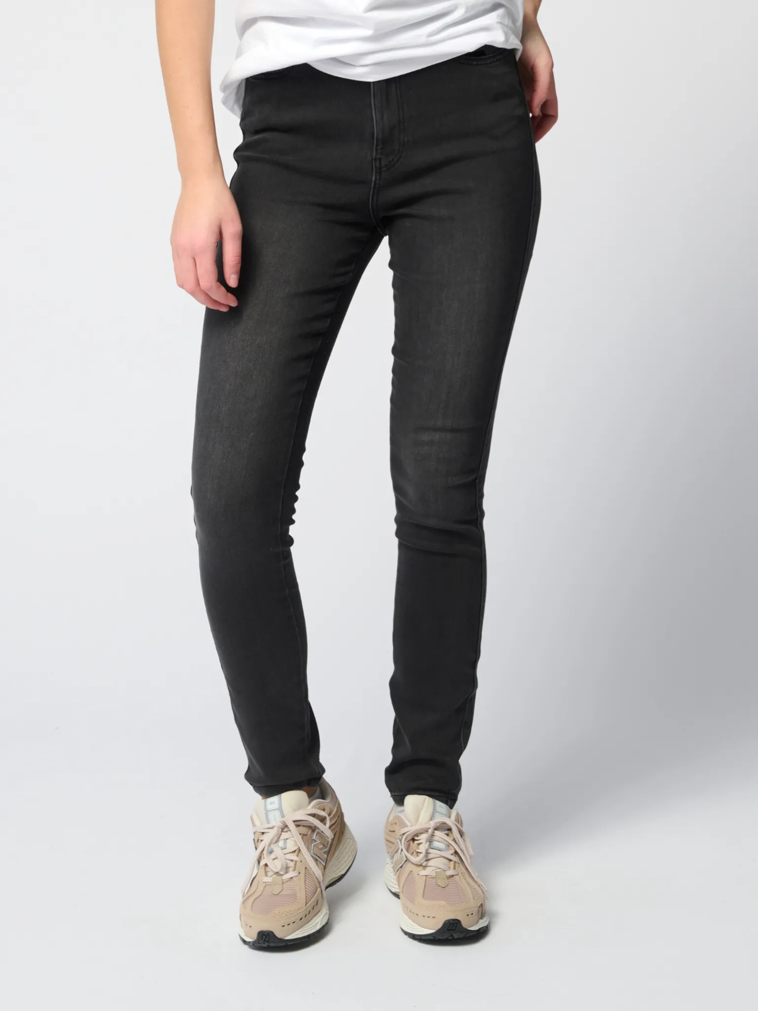 De Originale Performance Skinny Jeans - Washed Black Denim