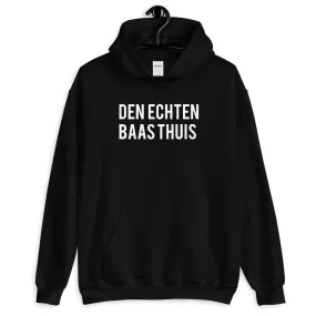 Den Echten Baas thuis Hoodie