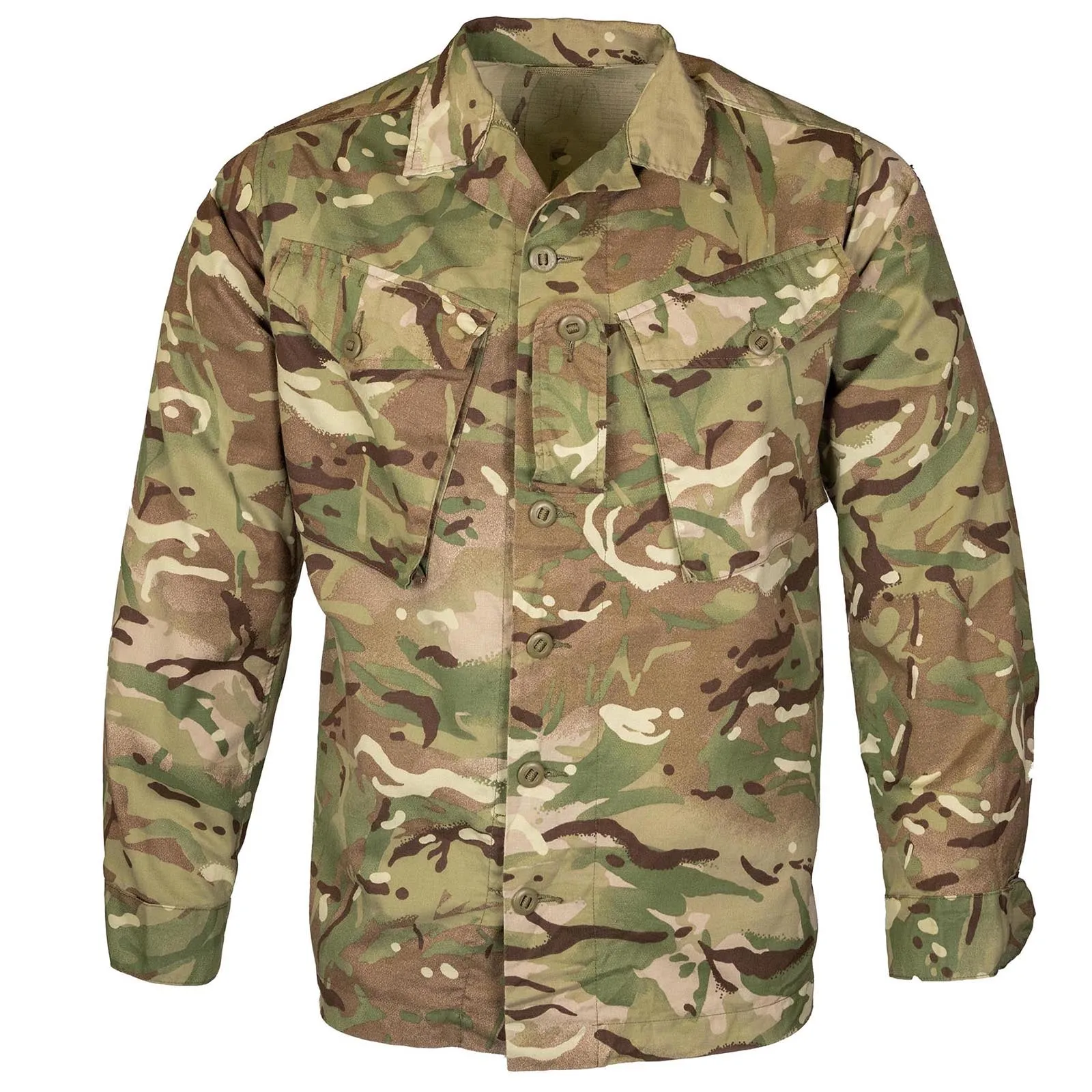 DISTRESSED British Army MTP Barrack Combat Shirt