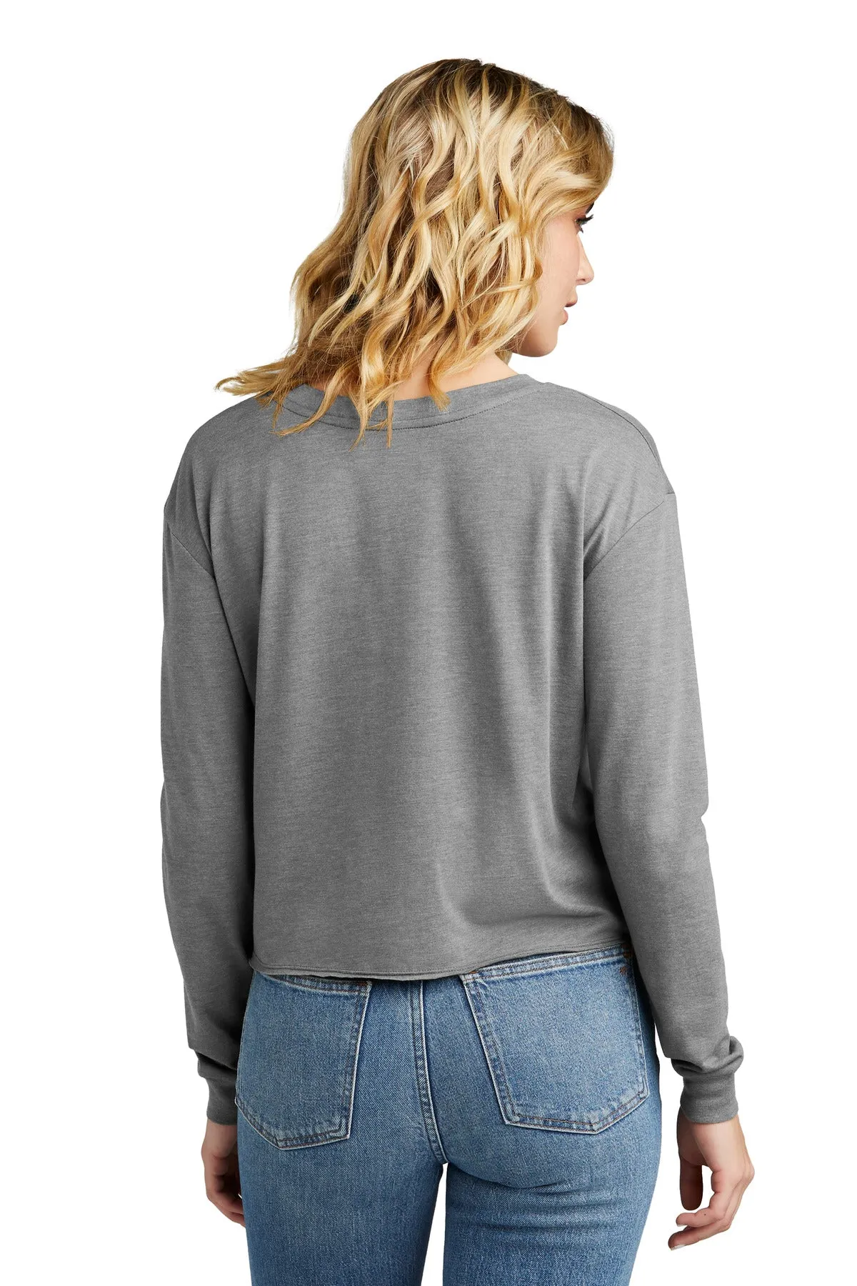 District Women's Perfect Tri Midi Long Sleeve Tee DT141