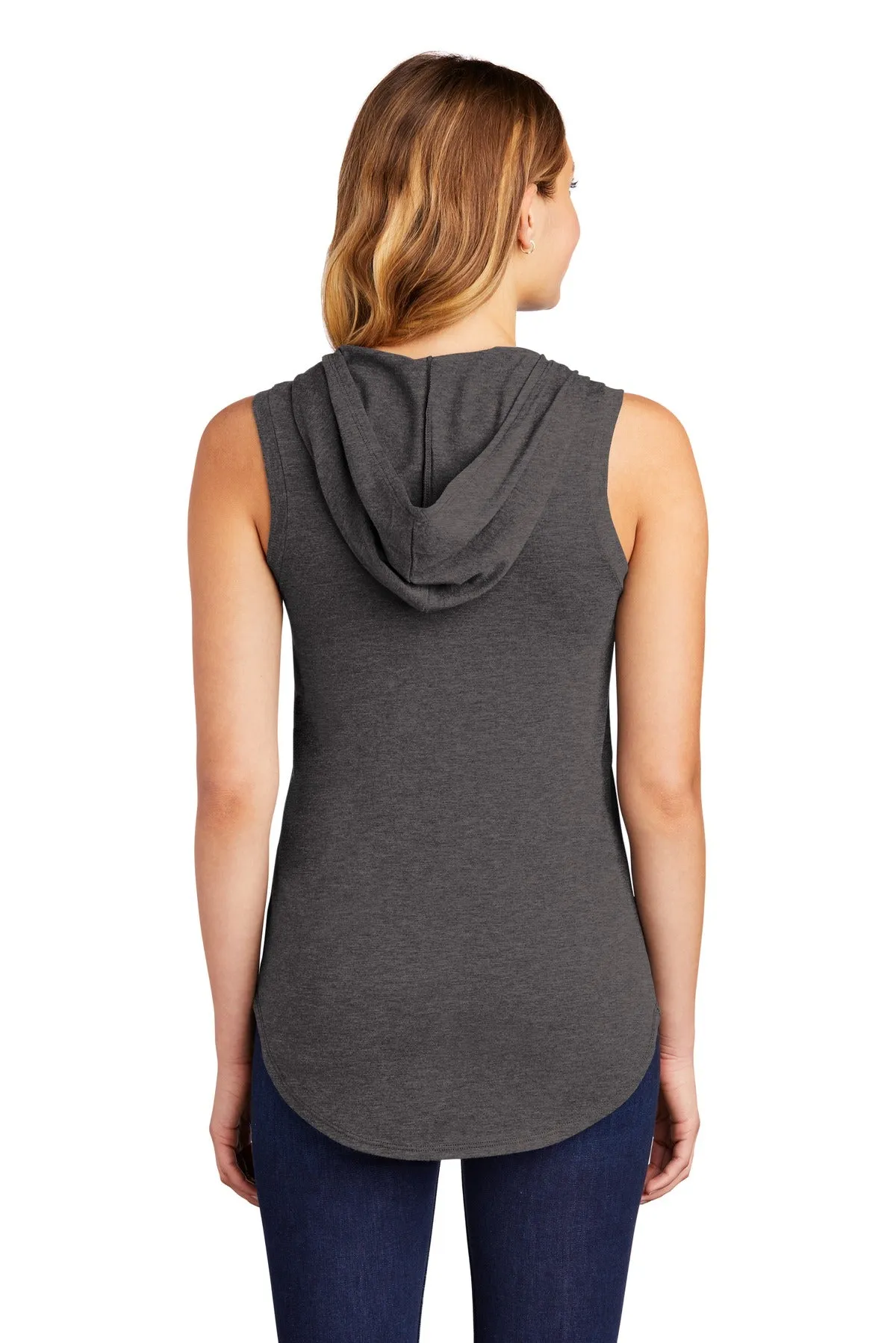 District Women's Perfect Tri Sleeveless Hoodie DT1375