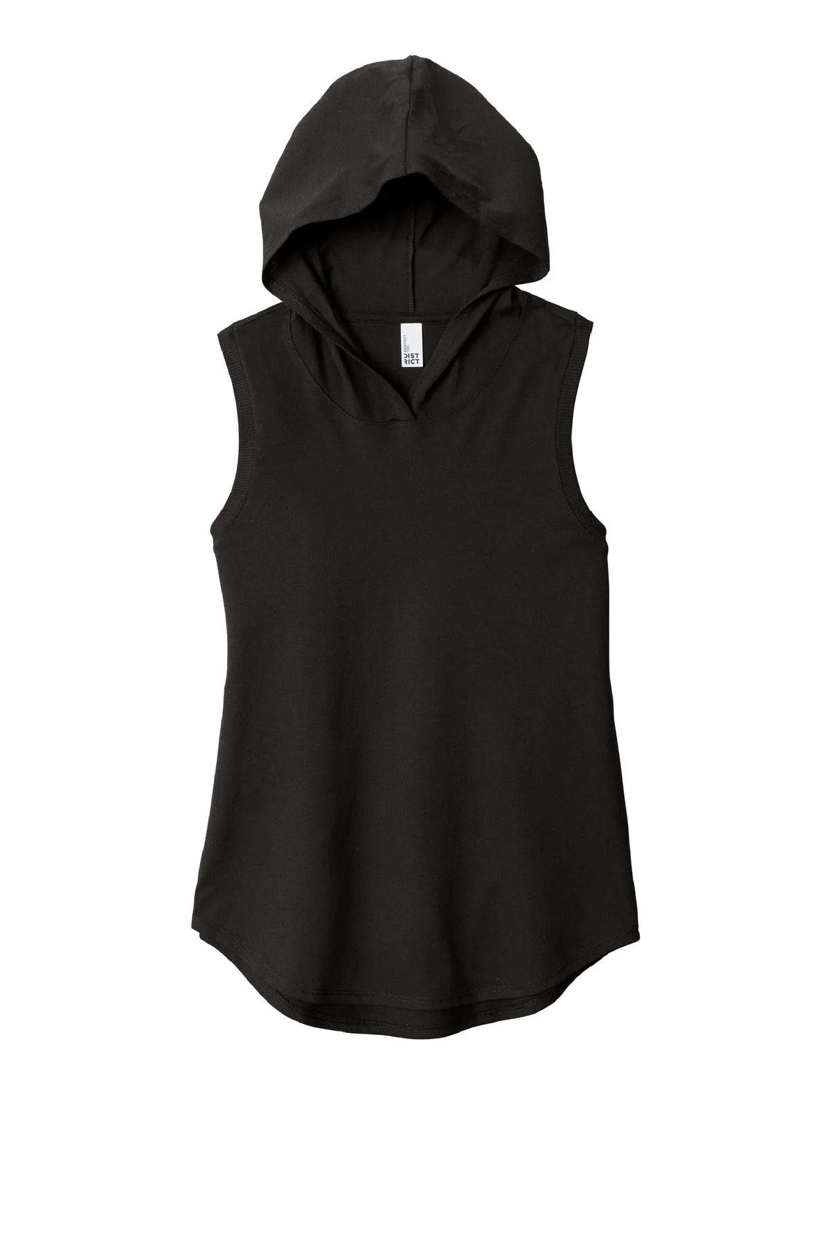 District Women's Perfect Tri Sleeveless Hoodie DT1375