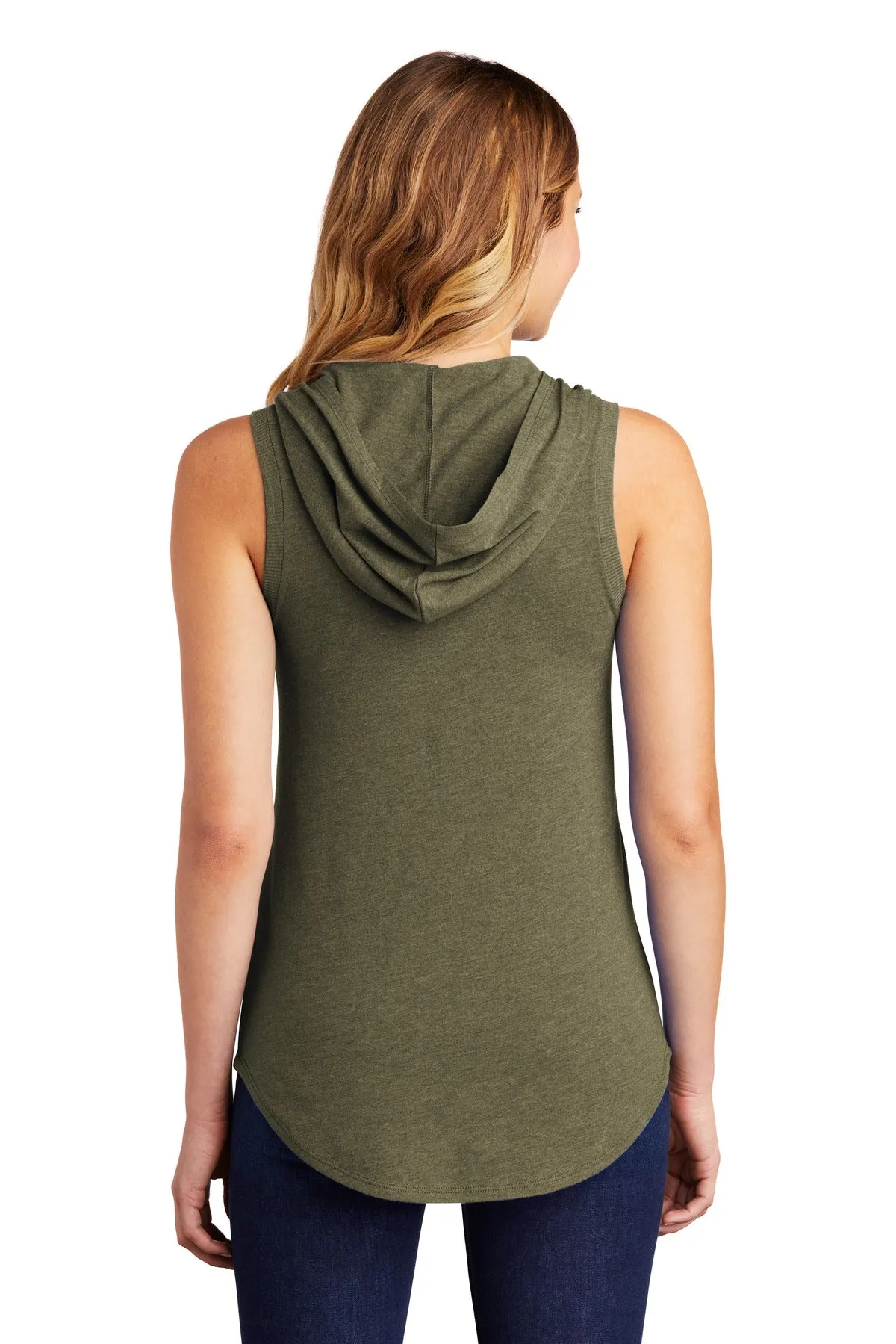 District Women's Perfect Tri Sleeveless Hoodie DT1375