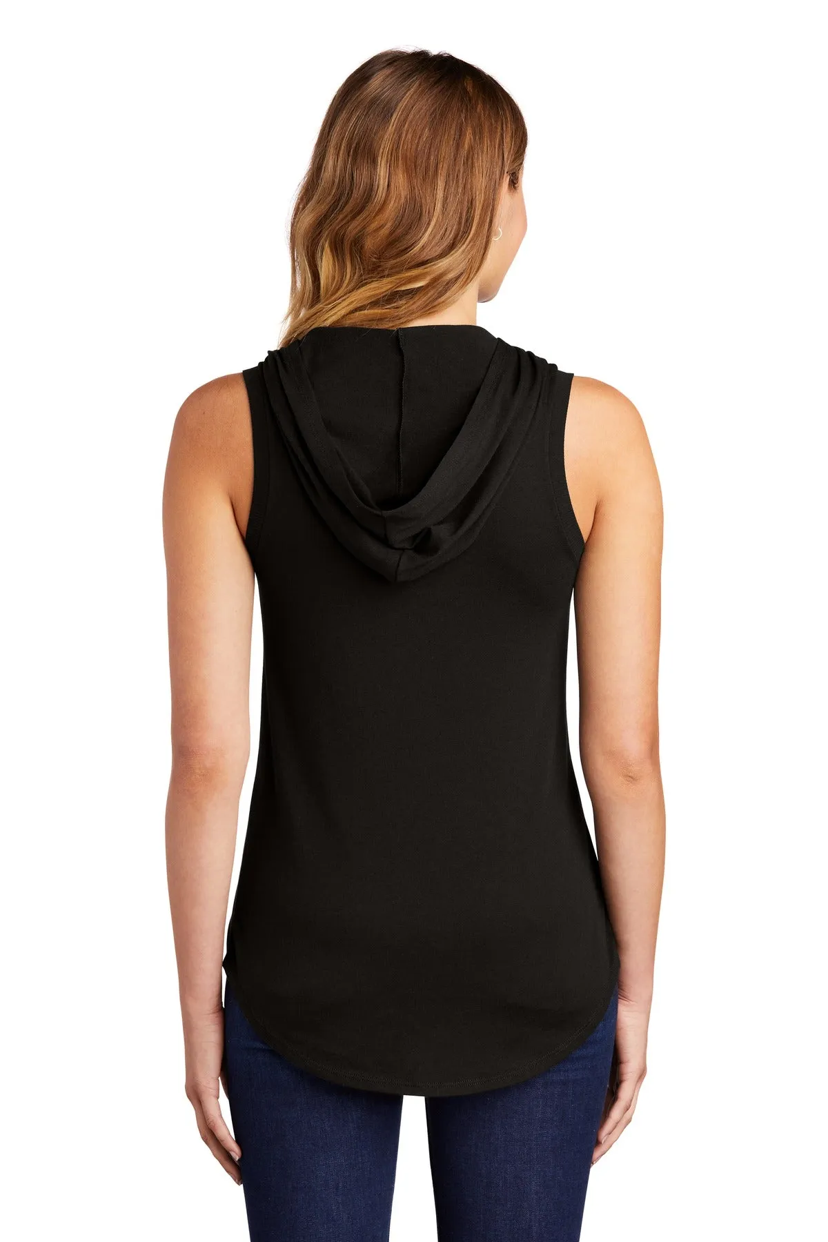 District Women's Perfect Tri Sleeveless Hoodie DT1375