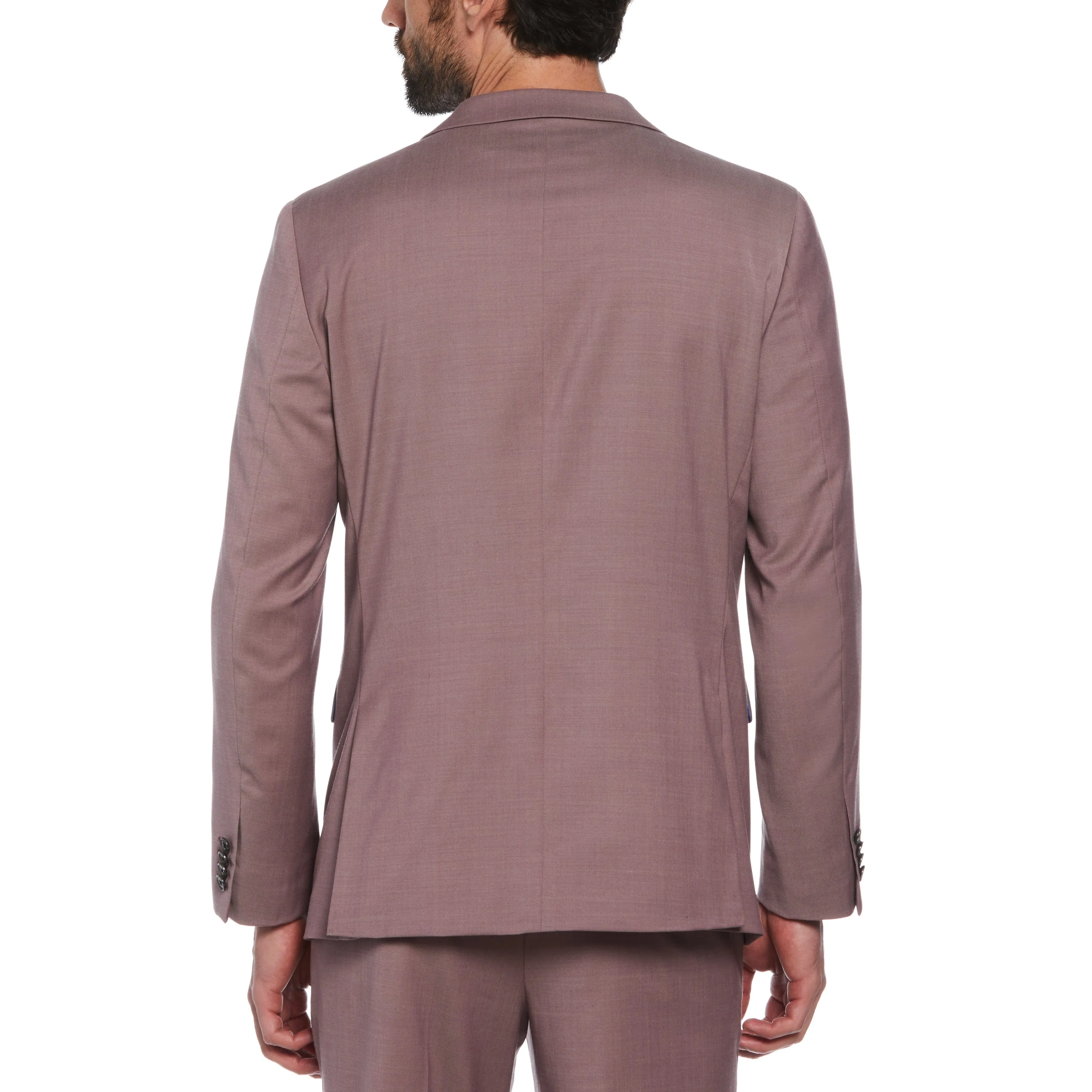 Dusty Rose Wool Blend Two Piece Suit