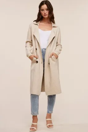 Eleanor Double Breasted Cashmere Blend Coat