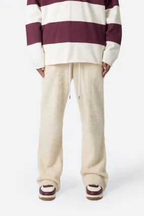 Fuzzy Sweatpants - Off White