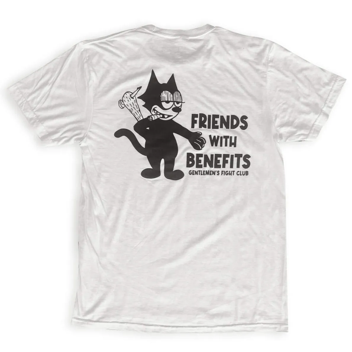 GFC 'Friends with Benefits' 60/40 LIGHTWEIGHT Tee - White