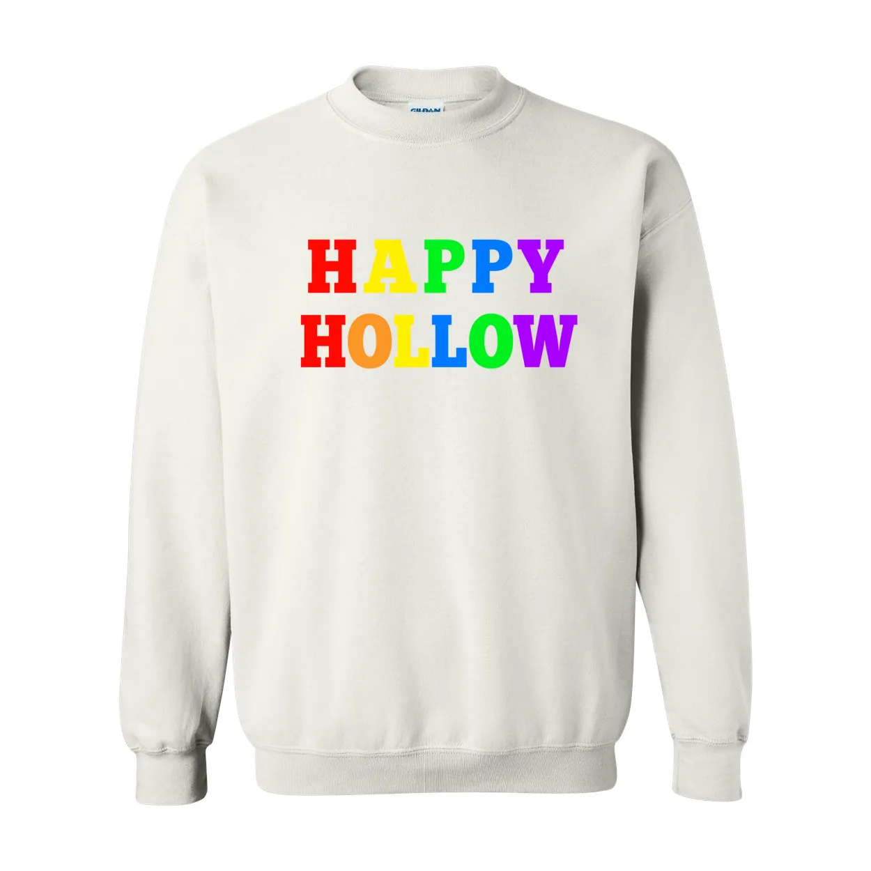 Happy Hollow Rainbow Crewneck