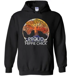 Hippie Chick- Heavy Blend Hoodie