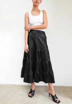 INFINITY SKIRT BLACK