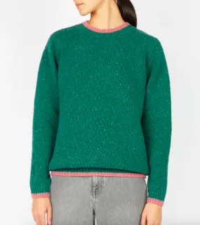 Irish - Slaney Crew Neck - GreenBub