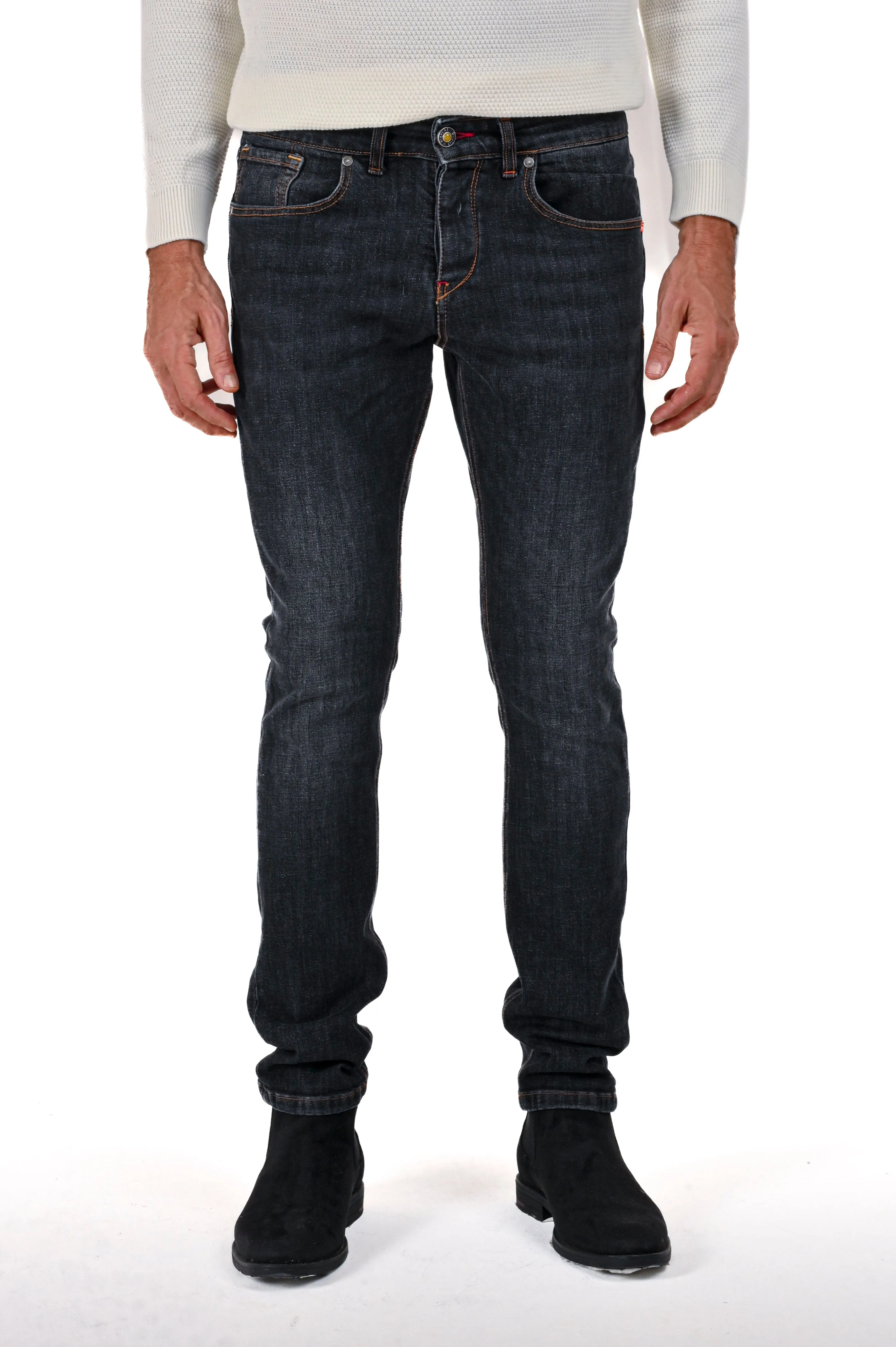 Jeans slim New London BLK Music FW23/24