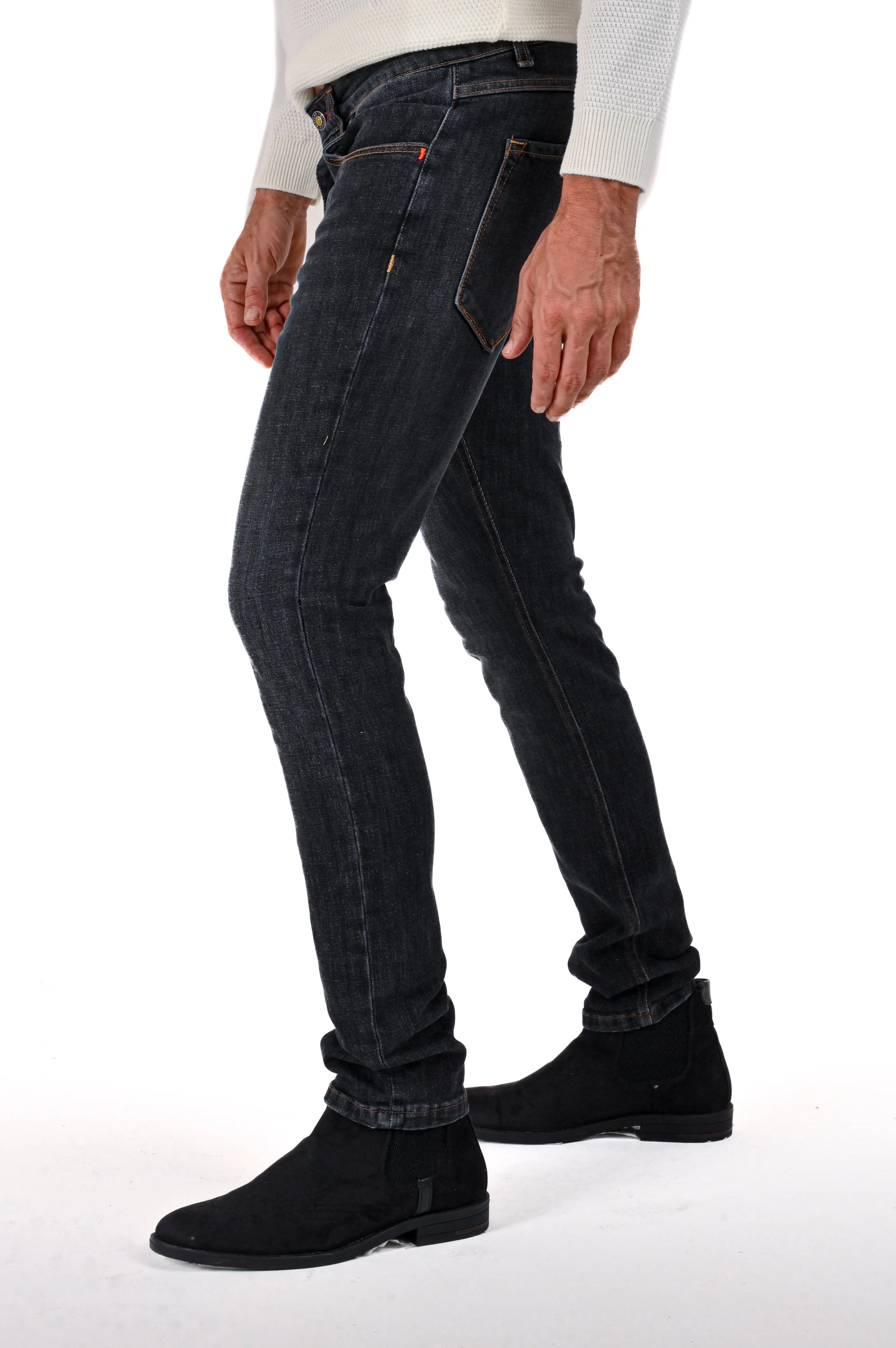 Jeans slim New London BLK Music FW23/24