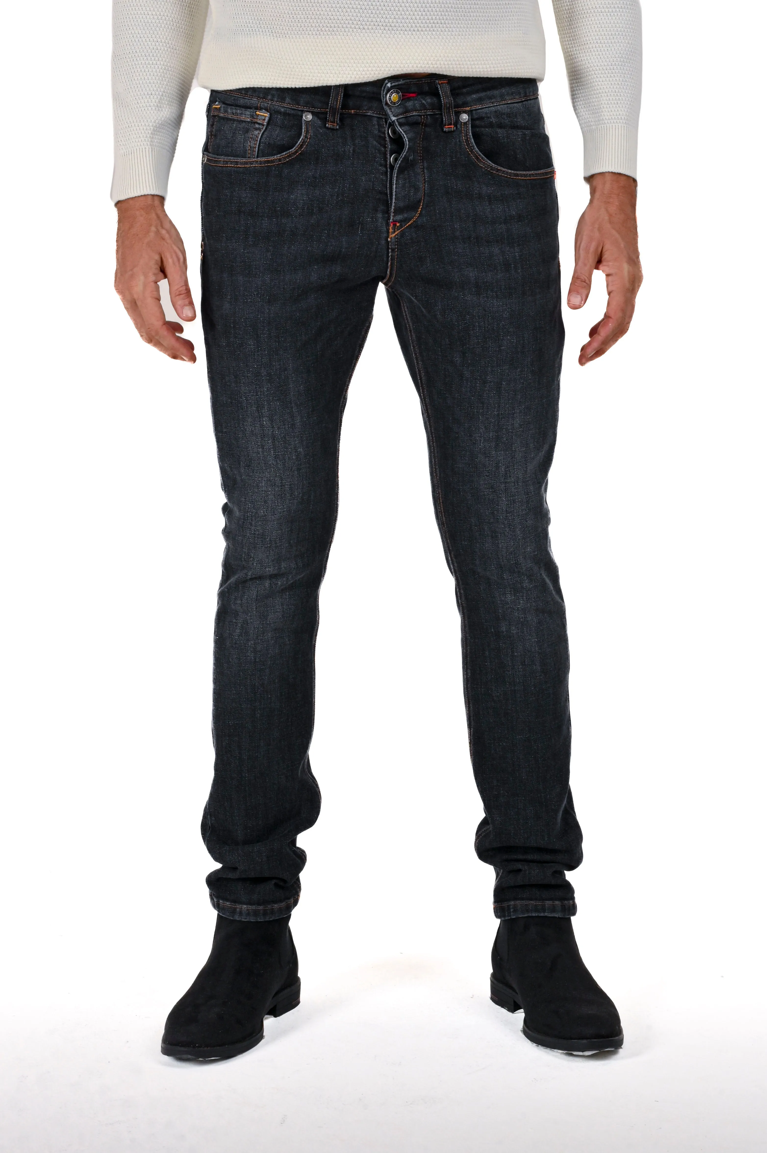 Jeans slim New London BLK Music FW23/24