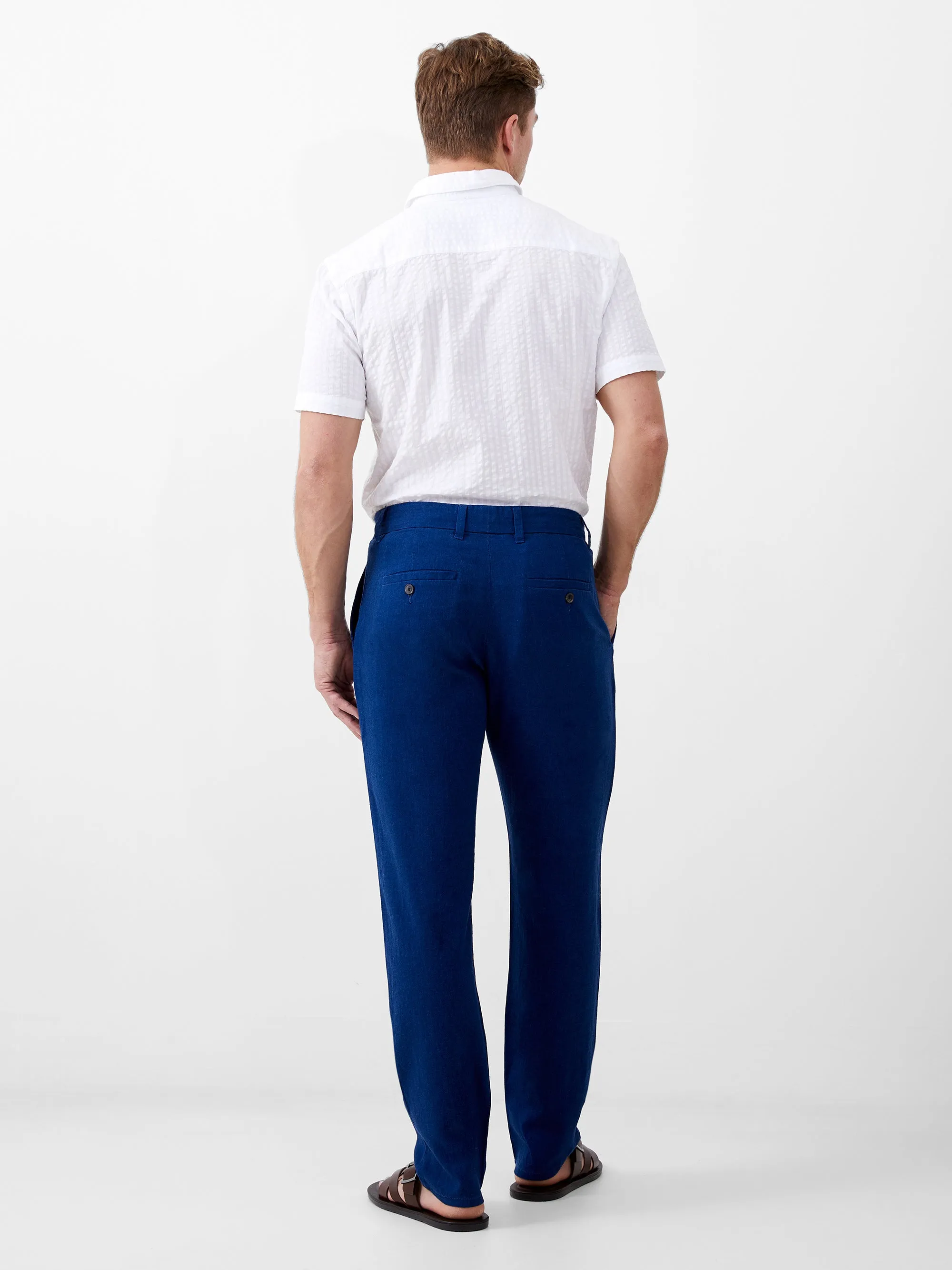 Linen Blend Trouser