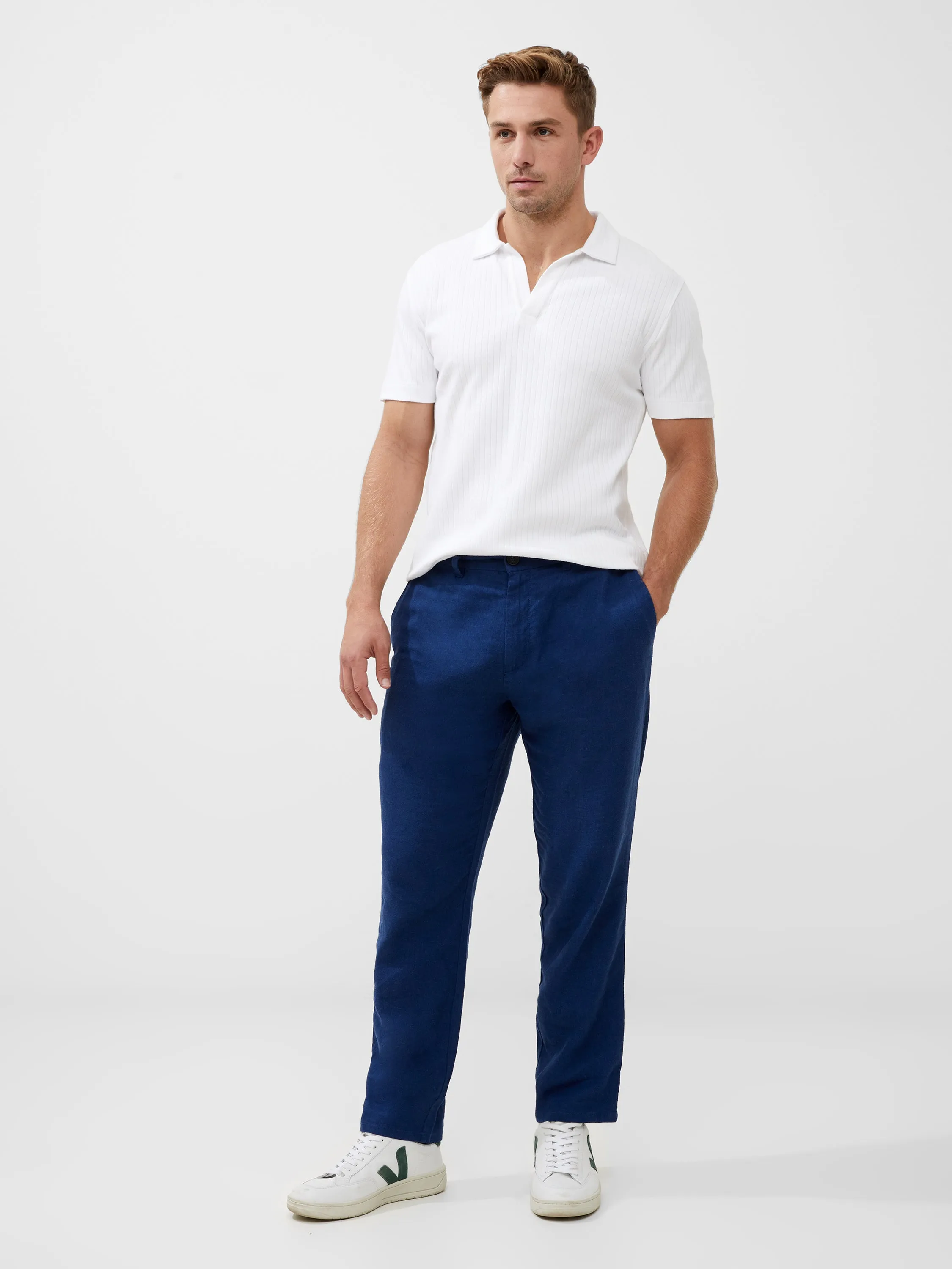 Linen Blend Trouser