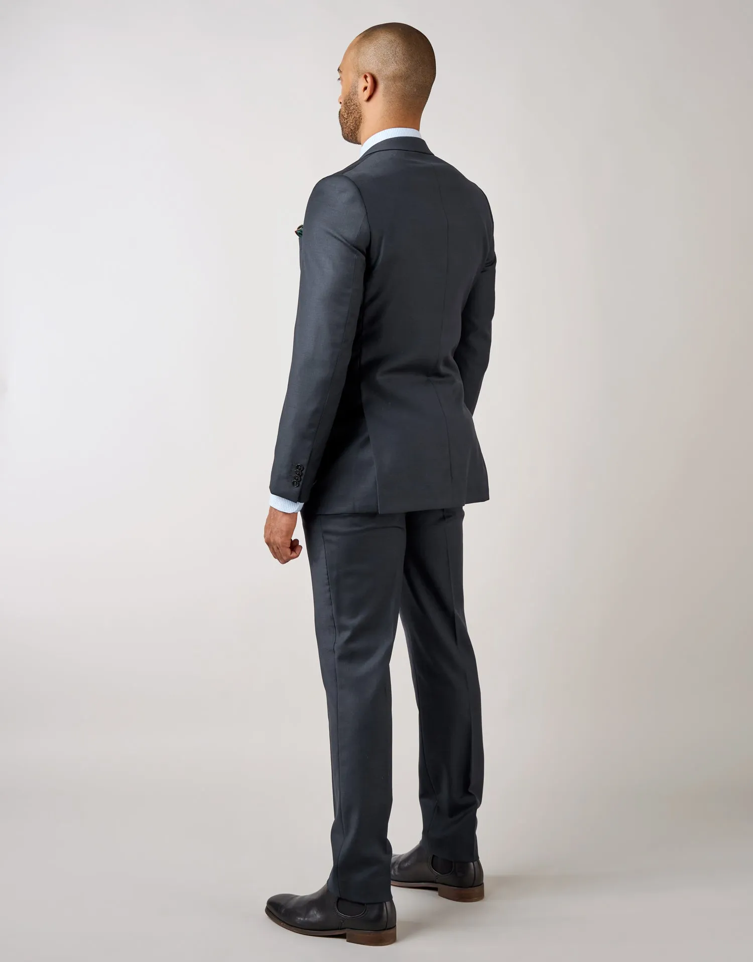 Lotus Navy Suit Trouser