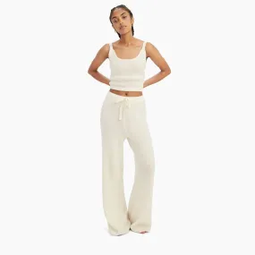 Luxe Merino Cashmere Wide Leg Pant